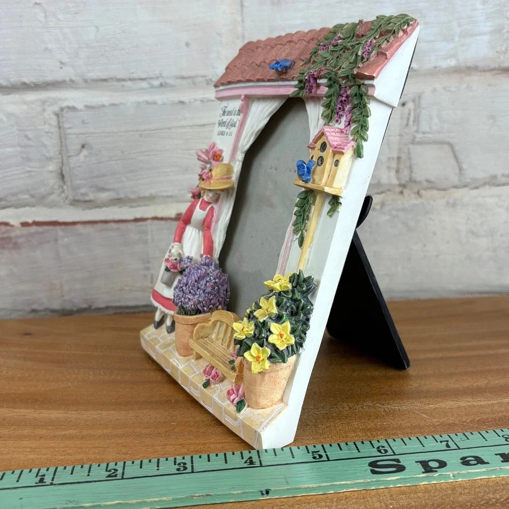 Sierra Gift‎ Company Garden Cottage Bible Verse Floral Picture Frame